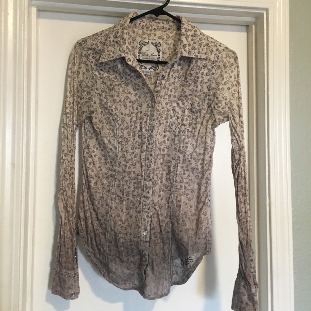 Guess Jeans button up shirt